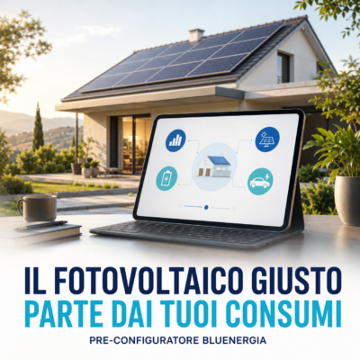 Come dimensionare un impianto fotovoltaico partendo dai consumi